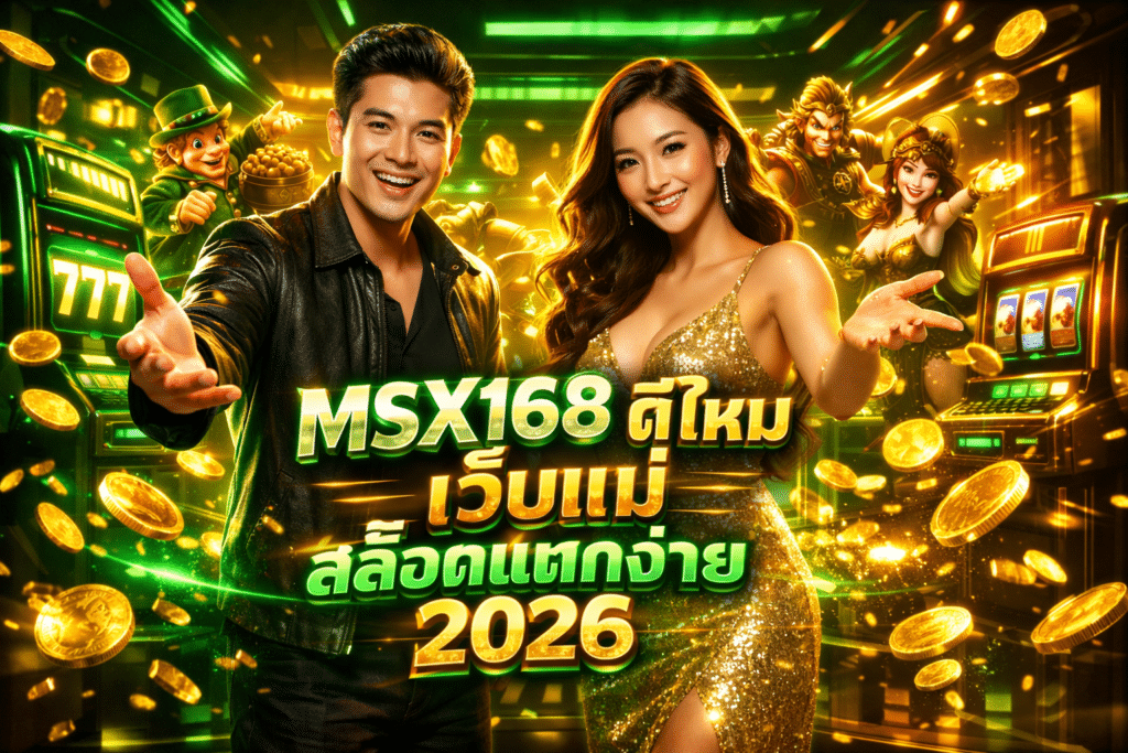 MSX168 ดีไหม เว็บแม่ สล็อตแตกง่าย 2026
